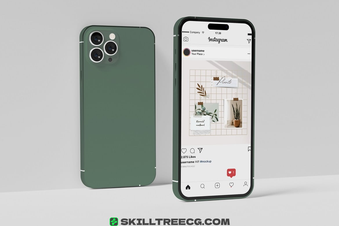 图片[3]-Iphone 14 Pro Mockup（161215）-技能树